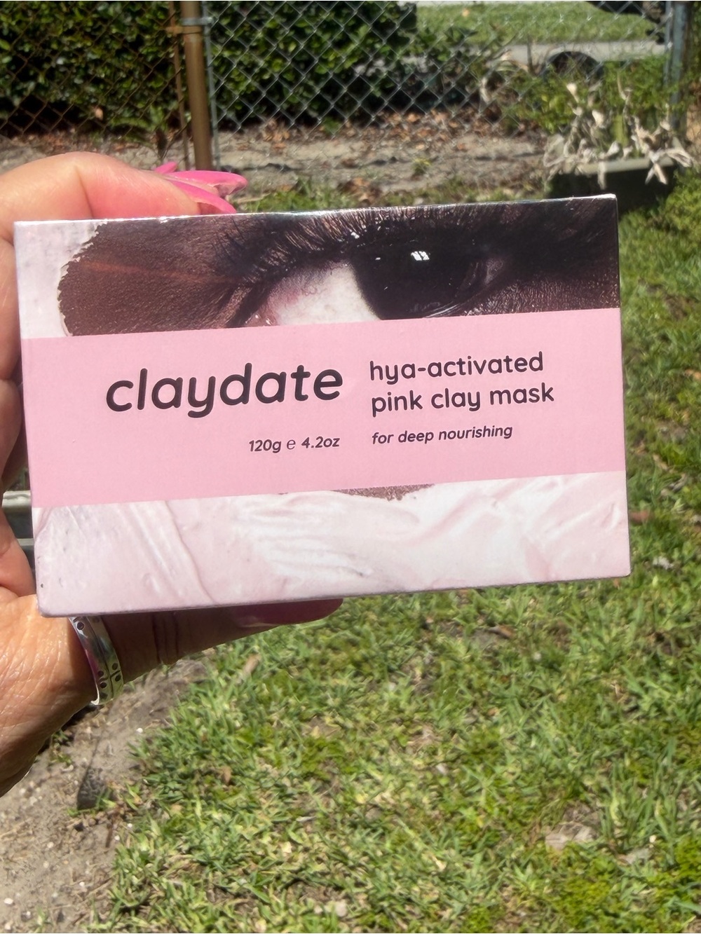 DEW OF THE GODS Claydate Pink Skincare Mask 4.2oz
